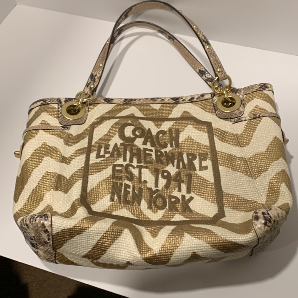 Vintage Coach Leatherware Handbag